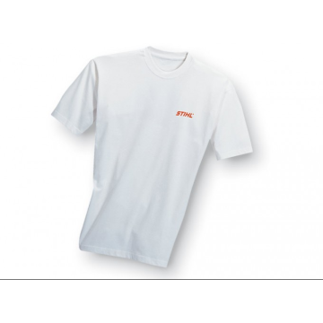Tričko biele s logom STIHL, 190gr XL