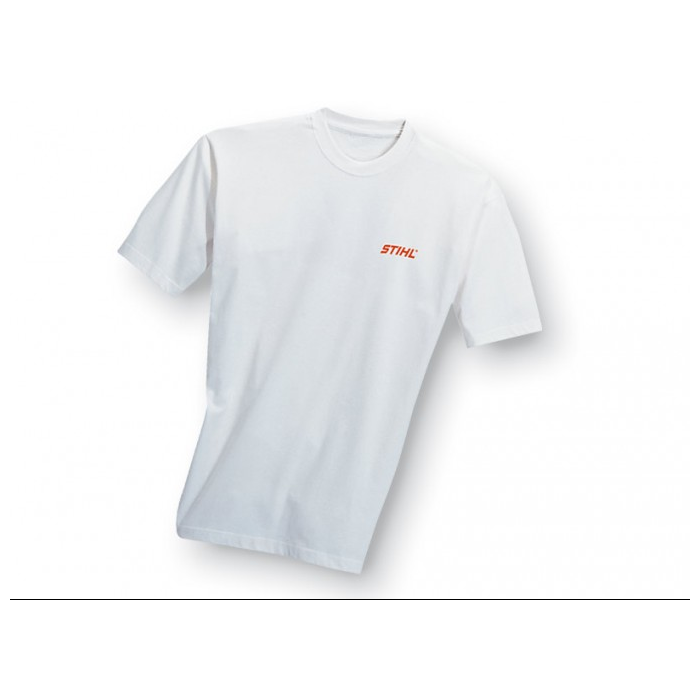 Tričko biele s logom STIHL, 190gr XL